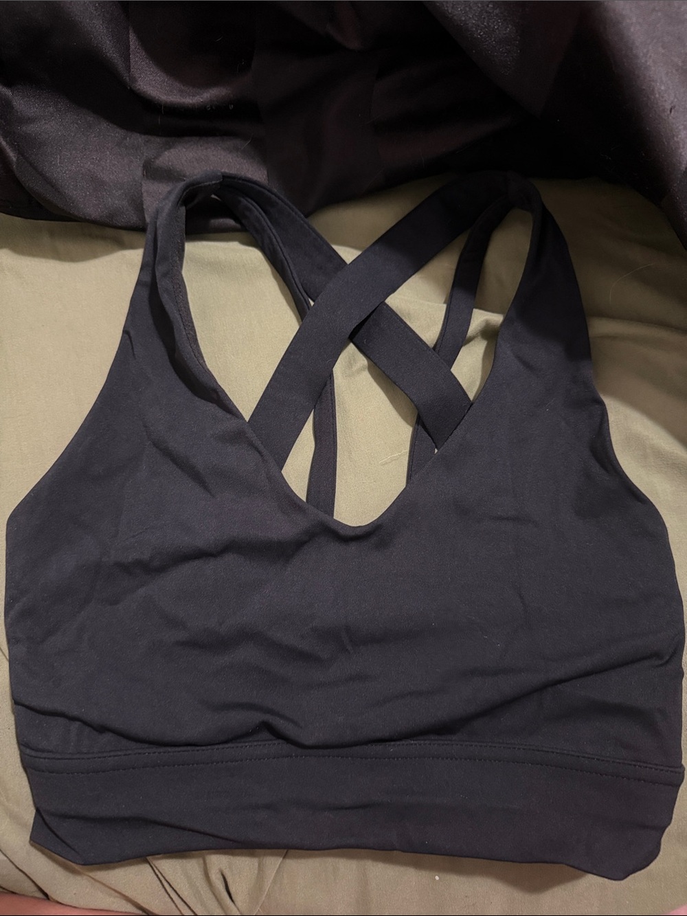 Black GymReapers Harmony Sports Bralette